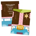 Round 'Em Up -- Cowgirl Birthday Invitations