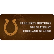 Hooked on Horseshoe in Brown 