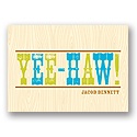 Wood Grain Gratitude -- Kids Thank You Cards