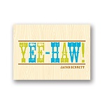 Wood Grain Gratitude -- Kids Thank You Cards