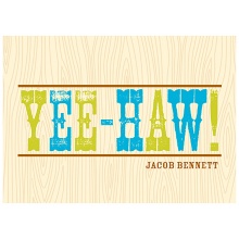 Wood Grain Gratitude -- Kids Thank You Cards