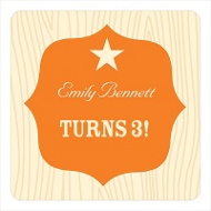 Birthday Sherriff Badge 