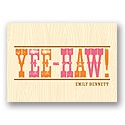 Wood Grain Gratitude -- Kids Thank You Cards