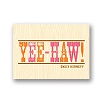 Wood Grain Gratitude -- Kids Thank You Cards