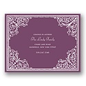 Damask Corners -- Modern Moving Announcements