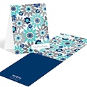 Fresh Blooms in Blue -- Floral Stationery