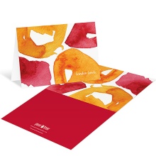Watercolor Effect -- Fun Thank You Cards