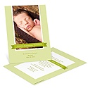 Sweetly Wrapped Banner -- Photo Baptism Invitations
