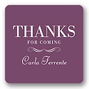 Flowing Elegance -- Baby Shower Favor Stickers