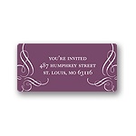 Flourish Framework -- Baby Shower Address Labels