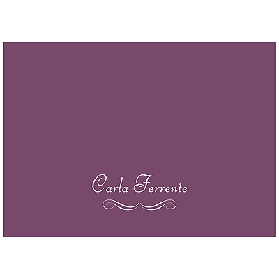 Flowing Elegance -- Baby Shower Thank You Cards