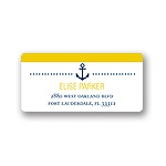 Stripes at Sea -- Nautical Address Labels