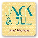 Nursery Rhymes -- Baby Shower Favor Stickers