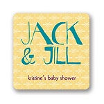 Nursery Rhymes -- Baby Shower Favor Stickers