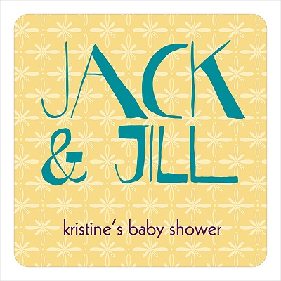 Nursery Rhymes -- Baby Shower Favor Stickers