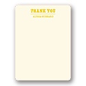Contemporary Gratitude -- Personalized Baby Shower Thank You Cards