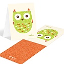 Whimsical Hoot -- Baby Shower Thank You Notes