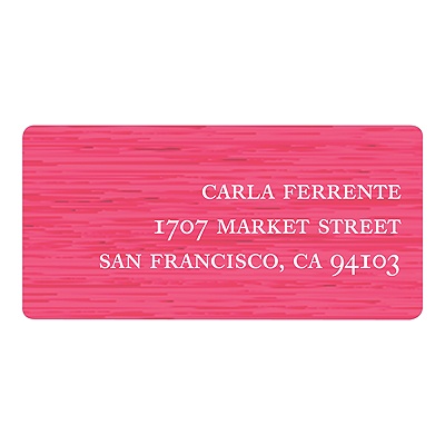 Modern Grain -- Baby Return Address Labels