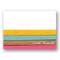Colorful Stripes -- Baby Shower Thank You Notes