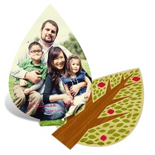 Unique Cut -- Rosh Hashanah Greeting Cards