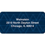 Geometric Pattern -- Contemporary Address Labels