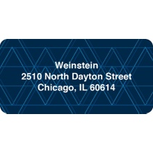 Geometric Pattern -- Contemporary Address Labels