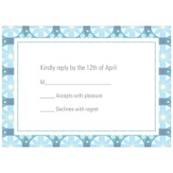 Custom Kaleidoscope Designs in Blue 