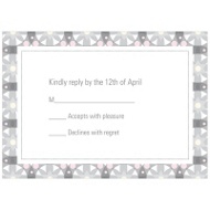 Custom Kaleidoscope Designs in Grey 
