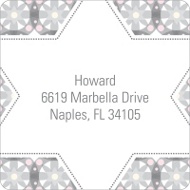 Custom Kaleidoscope Designs in Grey 