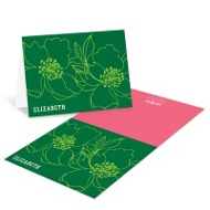 Modern Floral Stenciling 