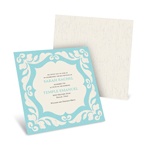 Rustic Finish -- Modern Bat Mitzvah Invitations