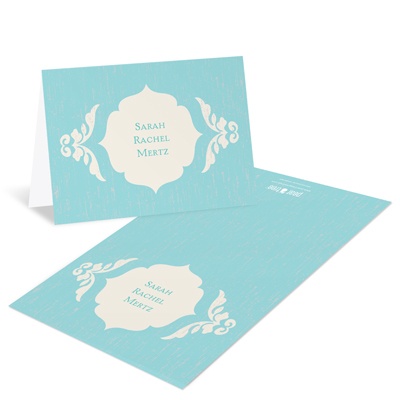 Rustic Finish -- Bat Mitzvah Thank You Notes