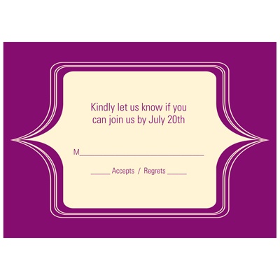 Classy Side Sweep -- Response Cards