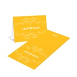 Chic Flourish -- Bat & Bar Mitzvah Thank You Cards