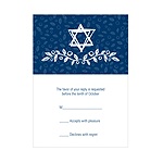 Sketched Star of David -- Casual Reply Cards
