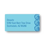 Creative Edging -- Colored Address Labels