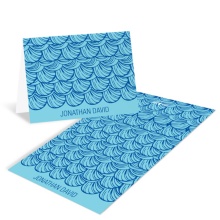 Bar Mitzvah Scallops -- Creative Thank You Cards