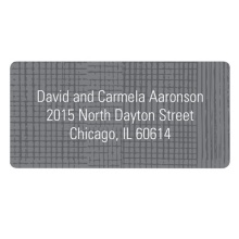 Grosgrain Sketch -- Contemporary Address Labels