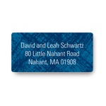 Imaginative Imprint -- Blue Address Labels