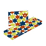 Trendy Traveling Stars -- Monogram Thank You Cards