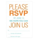 Bar & Bat Mitzvah RSVP cards