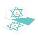 Star of David Delight -- Modern Thank You Cards
