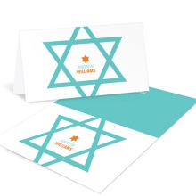 Star of David Delight -- Modern Thank You Cards