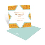 Flowing Pattern -- Contemporary Bat Mitzvah Invitations