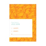 Flowing Pattern -- Bat Mitzvah Reply Cards