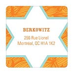 Big Star Sighting -- Modern Return Address Labels