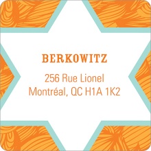 Big Star Sighting -- Modern Return Address Labels