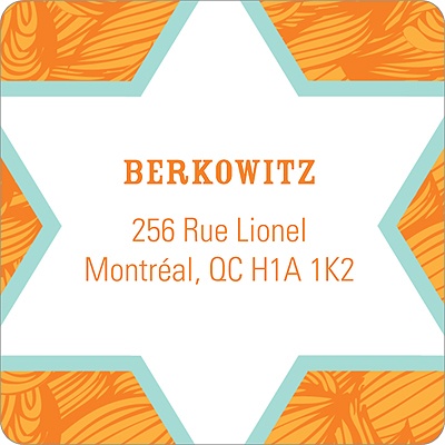 Big Star Sighting -- Modern Return Address Labels