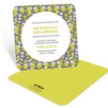Lovely Vines -- Bat Mitzvah Party Invitations