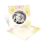 Circling Creative Designs -- Fun Bat Mitzvah Invitations